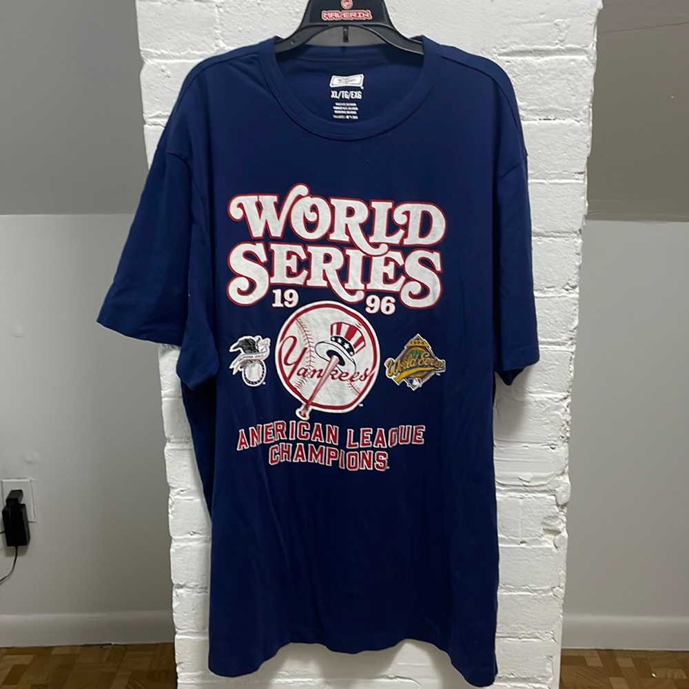 Mens New York Yankees 1996 World Series American League Champs T shirt